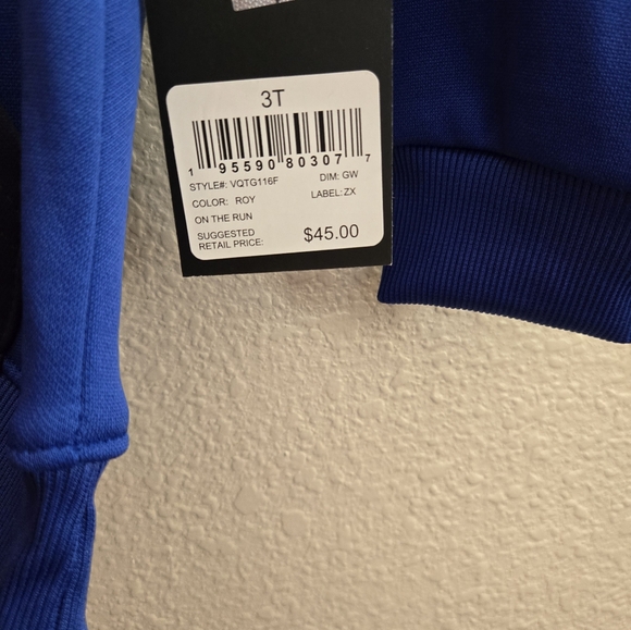 Golden State Warriors child's 3T hoodie NWT - Picture 2 of 4